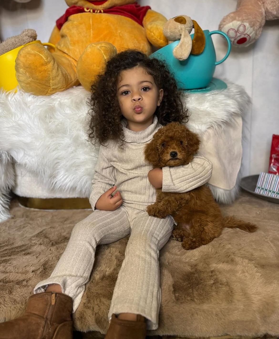 Emerald Poodle family